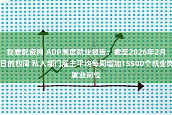 我要配资网 ADP周度就业报告：截至2026年2月21日的四周 私人部门雇主平均每周增加15500个就业岗位